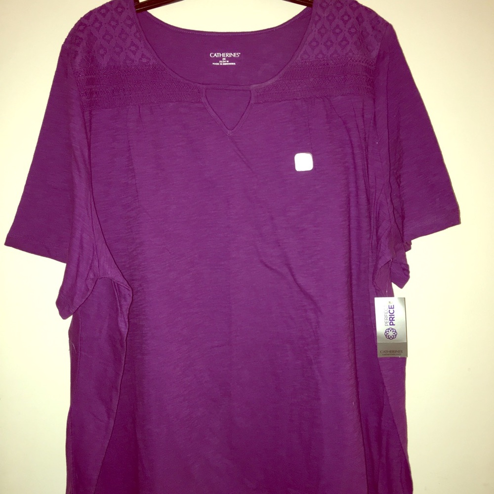 New- Catherine’s Purple Top